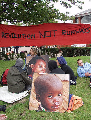 Revolution not Runways!