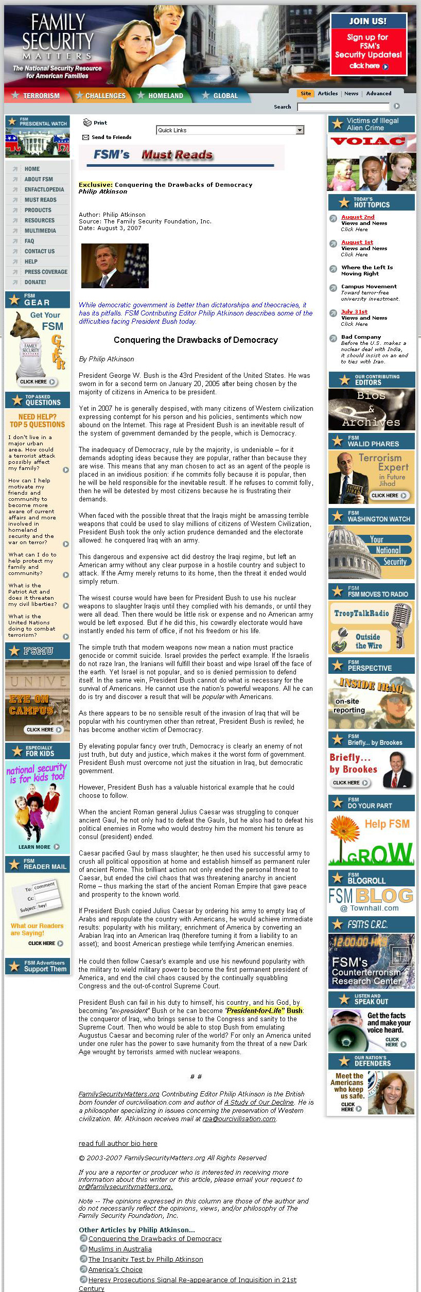 Conquering the Drawbacks of Democracy