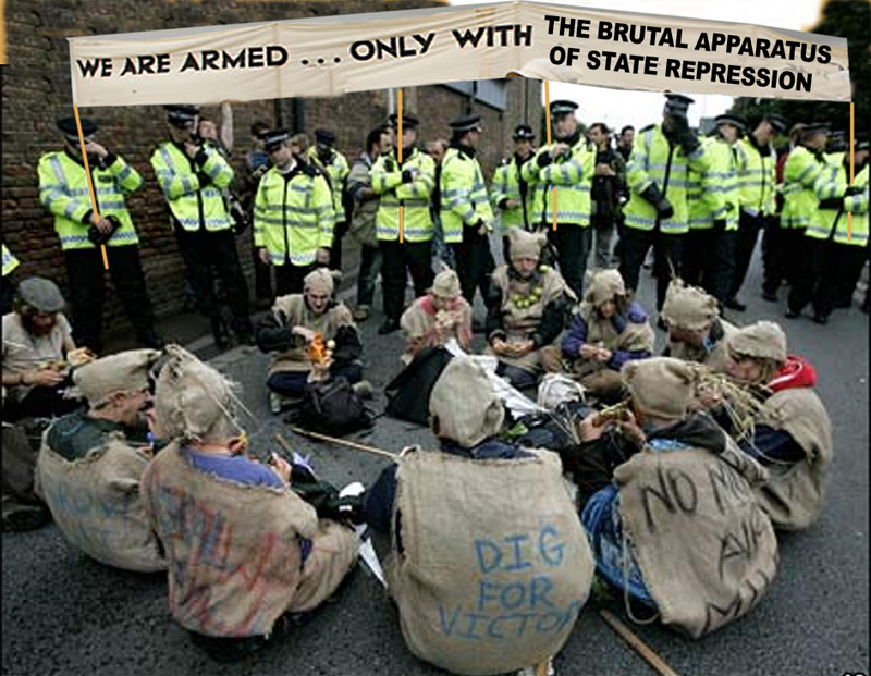 'We Are Armed... Only With....'