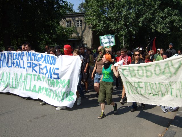 demonstration takes to the streets