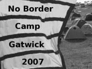 No Border Camp 2077, Gatwick