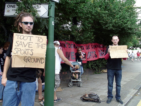 On The Ground: The Protest