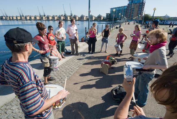 Samba by Royal Victoria Dock