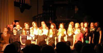 The Parsonage sing at Event to Commemorate Abolition of Slavery Act