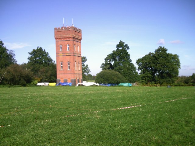 the water tower and back fence