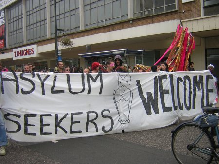 Second banner at the demo