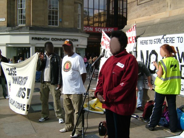 Speakers at the Rally