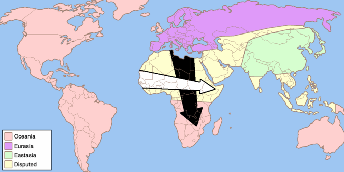 We've always been at war with Eastasia.