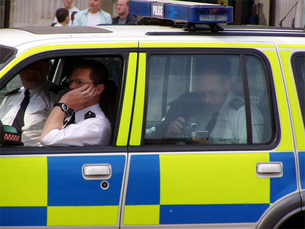 being watched and filmed