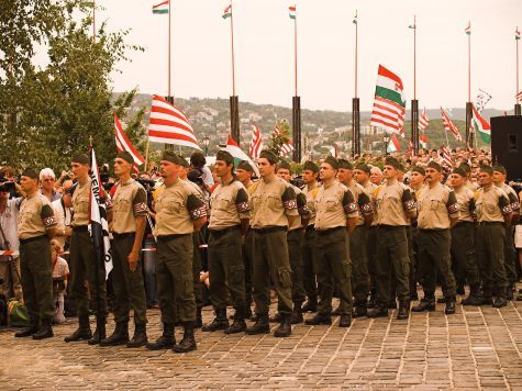 The National Guard, an independent group which was present on the 25th of August