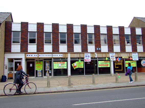 Site of proposed Tescos store on Mill Road, Cambridge.