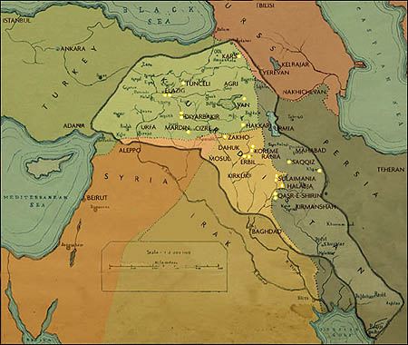 Kurdistan As Presented to San Francisco Conference in 1945