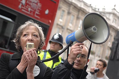 Pauline Campbell defies SOCPA.