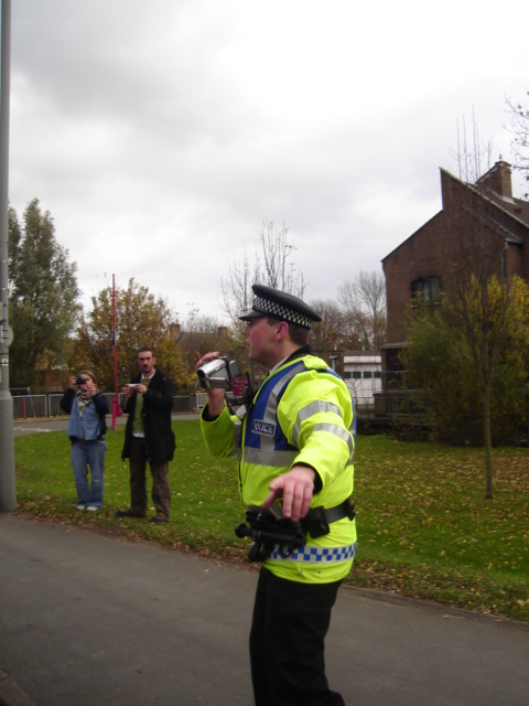 Don't they know pointing is rude?