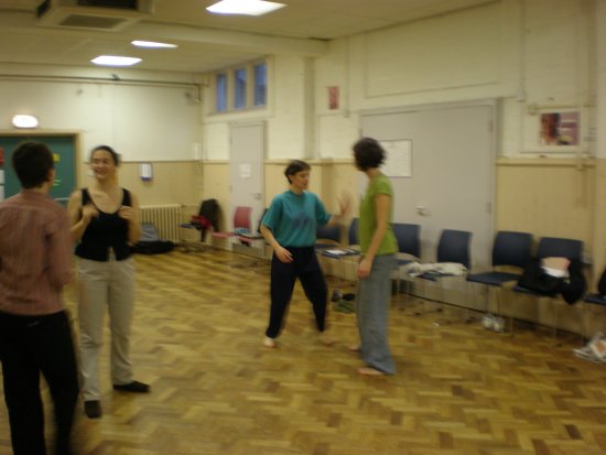 Everybody was kung-fu fighting! Self-defence taster session.