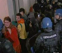 French students occupying universities