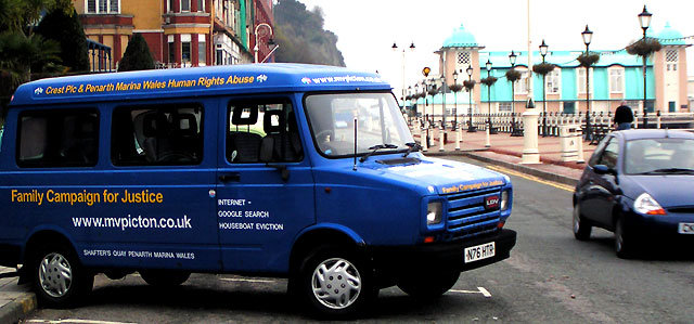 Shalom Family Transport Doubles for Family Campaign for Justice Vehicle