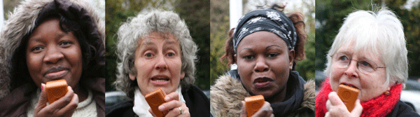 Mafungesi Maikokera, left of group