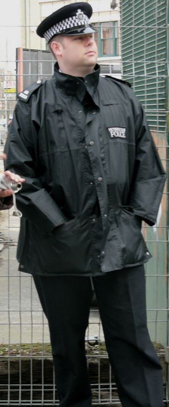 Did he have a rainbow coloured hat on?