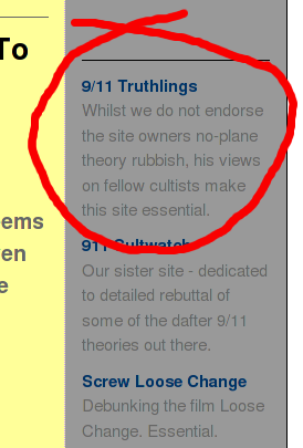 911CultWatch's blog top link to Nico Haupt