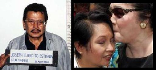 Joseph Estrada, Gloria Macapagal Arroyo & Imelda Marcos