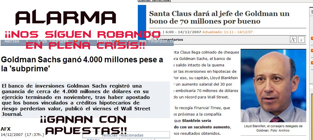 La banca no puede especular con este descaro