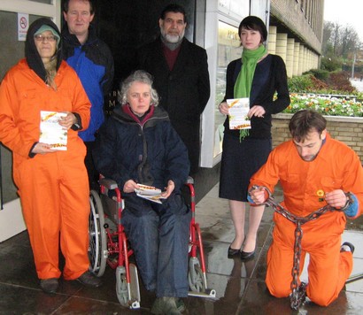 With Lib Dem councillors at Brent Town Hall