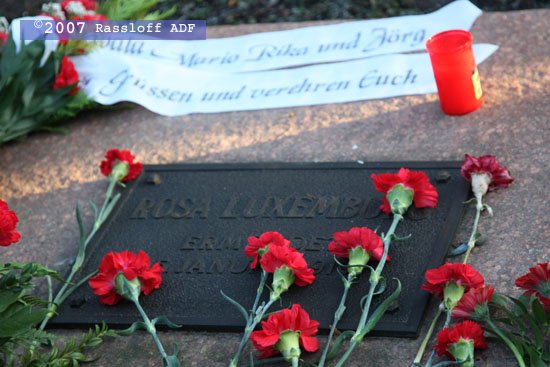 "The revolution says I was, I am and I will be" (Rosa Luxemburg)