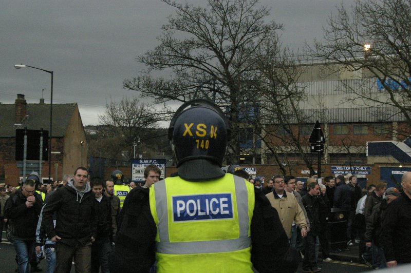 Was there a need for police in riot gear..