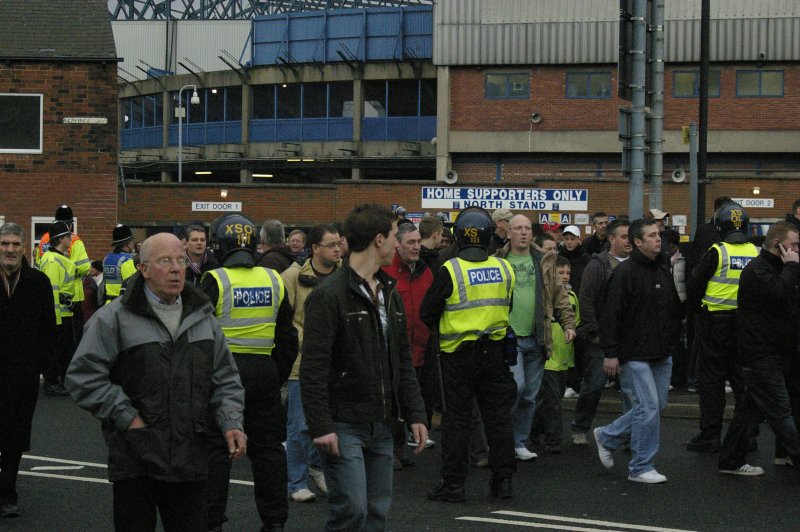 Was there a need for police in riot gear..