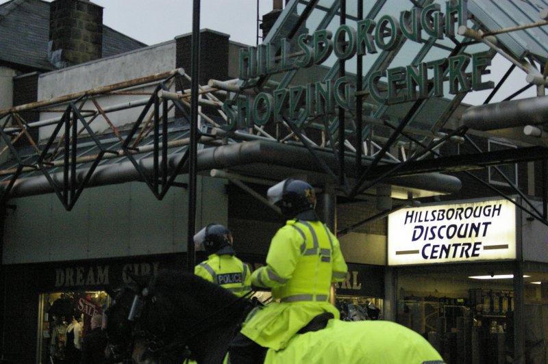 Was there a need for police in riot gear..