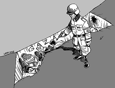 Latuff: Gaza-strip