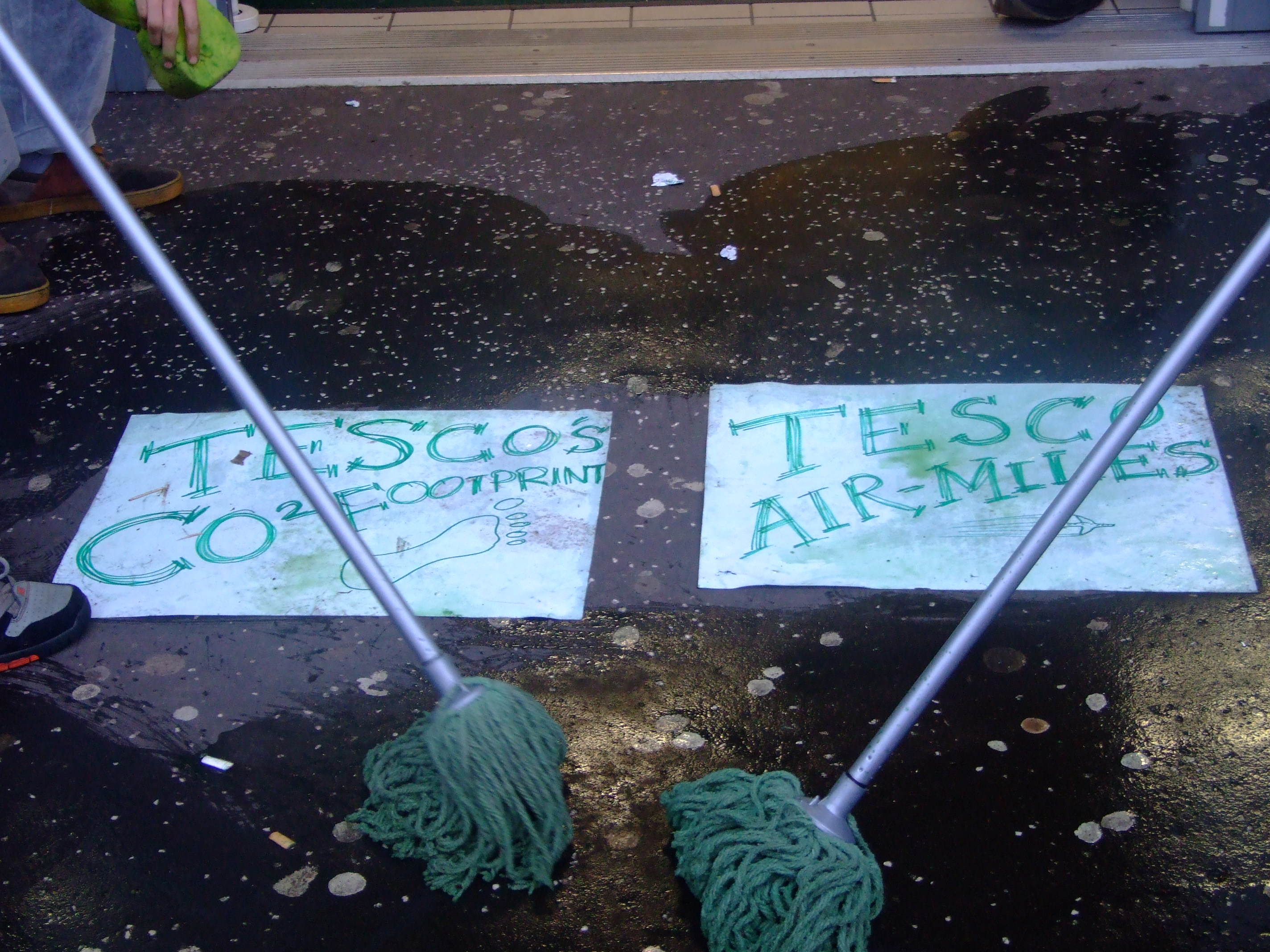 Don't worry about the food miles...