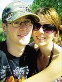 Tom Harris and Nicci Tapping