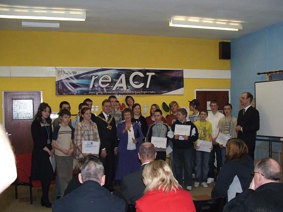 Students all together