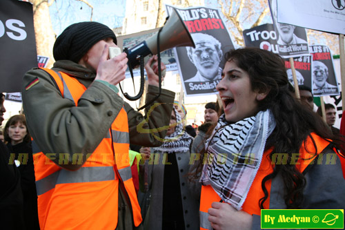 Protest outside Downing Street