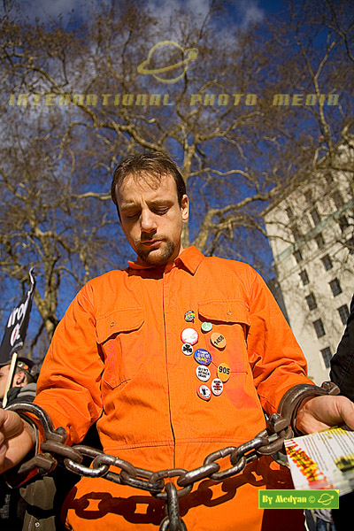 Protest outside Downing Street
