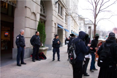 Cops build up (LATE!) at Bristol-Myers Squibb