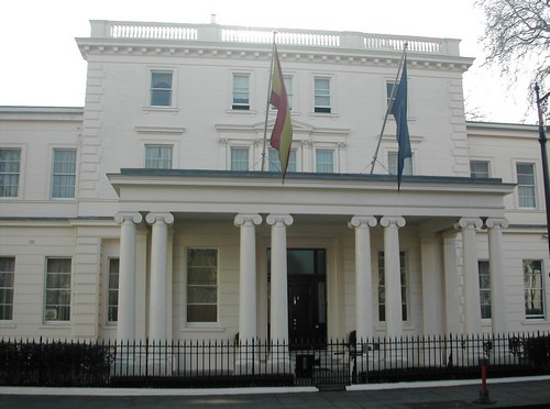 Spanish Embassy in Belgravia, London