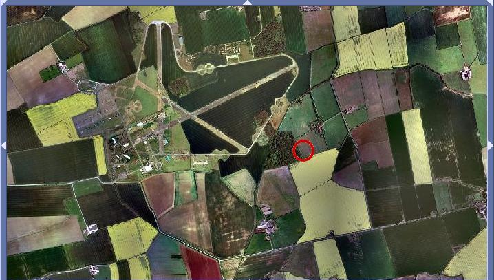 RAF Faldingworth from the air