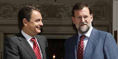 Zapatero y Rajoy