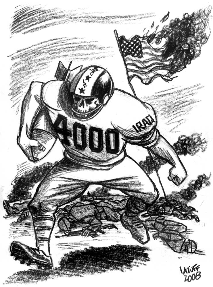 4000 U.S. soldiers dead in Iraq