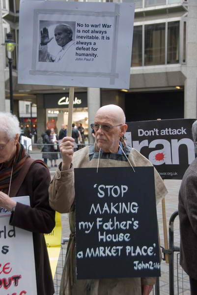 Pax Christi silent vigil