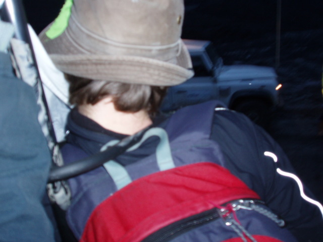 locked on as security arrive