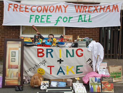 Ashley advertises the event