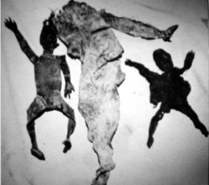 skins of slaves offering to Dalai Lama as oblations