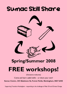 Sumac Skill Share Term 3 programme