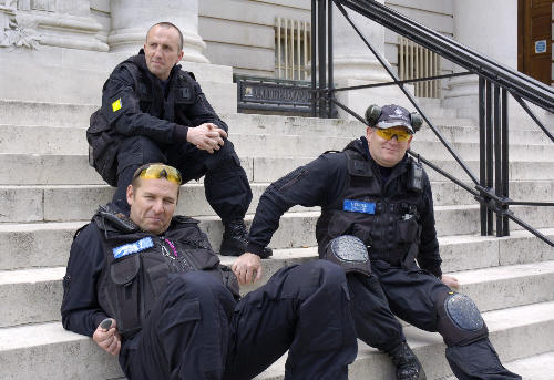 We specialise in "protest removal"