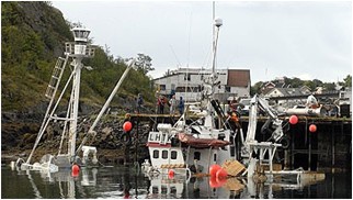 Norwegian Whaling Vessel Willassen Senior sunk in 2007