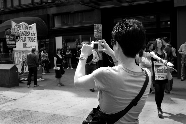 Tourist photographer